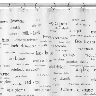 Learn Spanish Vocabulary in the Shower